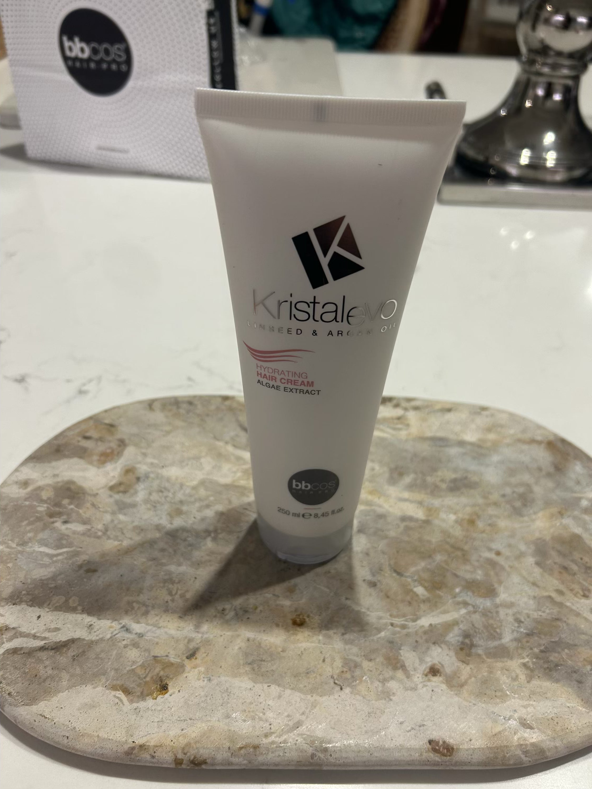 kristal evo linseed & argan oil hydrating hair cream